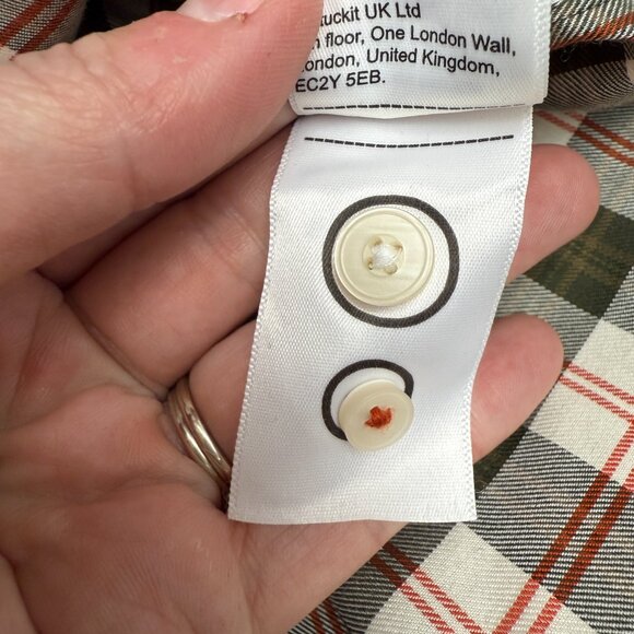 NWOT Men's UNTUCKit Wrinkle-Free Harwin Shirt in Olive Multi Plaid | Size XL - Picture 13 of 13